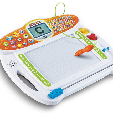 VTech Animated Demonstrations Write & Learn Creative Centre - Educational Writing Board - Magnetic, Plastic - Playful Educational - Multicolor
