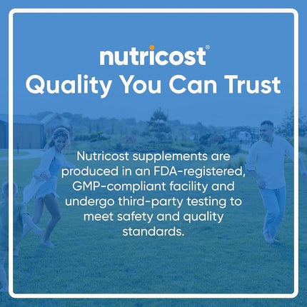 Nutricost Glutathione Capsules 500mg, 240 Capsules - Gluten Free, Non-GMO