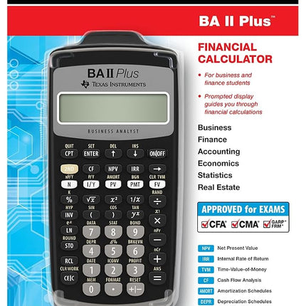 Texas Instruments Baiiplus Advance Financial Cal IIBAPL/TBL/1L1
