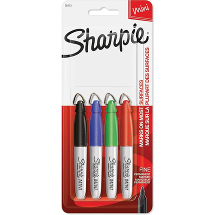 Sharpie 35113PP Mini Sharpie Marker,Permanent,Fine
