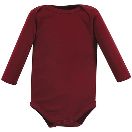 Hudson Baby Lot de 3 bodys en coton à manches longues pour bébé garçon, Chiens, 6-9 mois