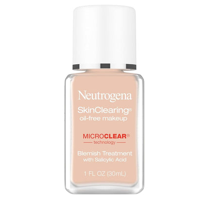 Neutrogena Skinclearing Makeup, 50 Soft Beige, 1 F