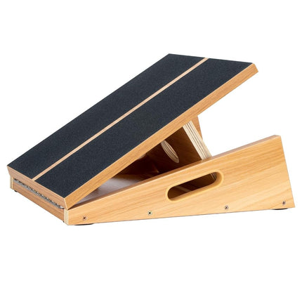StrongTek Large Wooden Slant Board Adjustable Calf