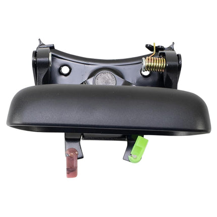 TRQ Rear Metal Tailgate Handle Textured Black for 99-07 Chevrolet Silverado GMC Sierra