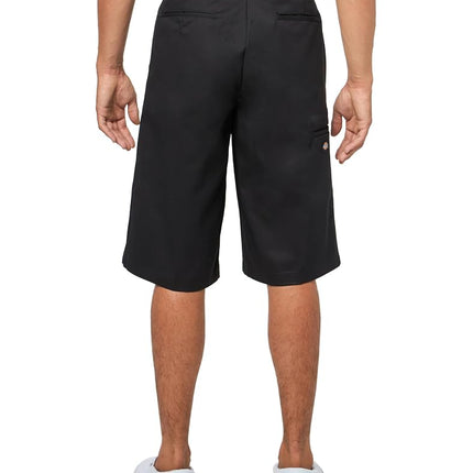 Dickies Mens Loose Fit Multi-use Pocket Work Shorts, Black, 34 Regular