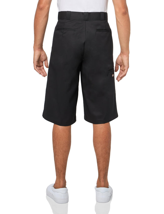 Dickies Mens Loose Fit Multi-use Pocket Work Shorts, Black, 46 Regular