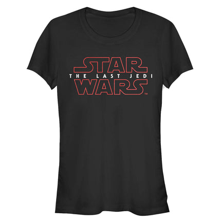 Star Wars Junior's Last Jedi Basic Logo Top, Black