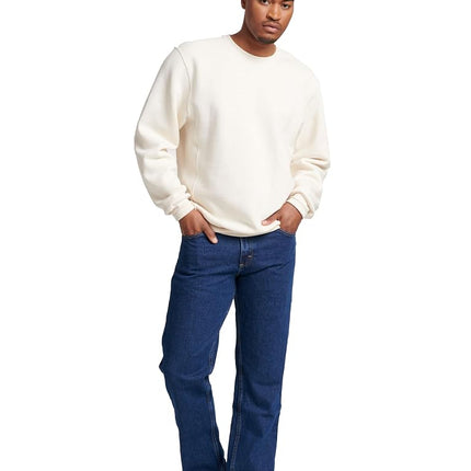 Russell Athletic Men's Dri-Power Fleece Sweatshirt, Vintage White, L