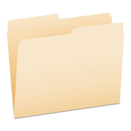 Pendaflex Essentials File Folders, Letter Size, 1/
