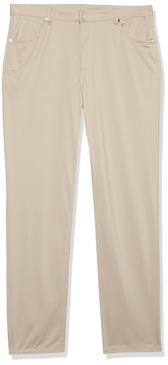 IZOD Boys' School Uniform Twill Pants, Flat Front 
