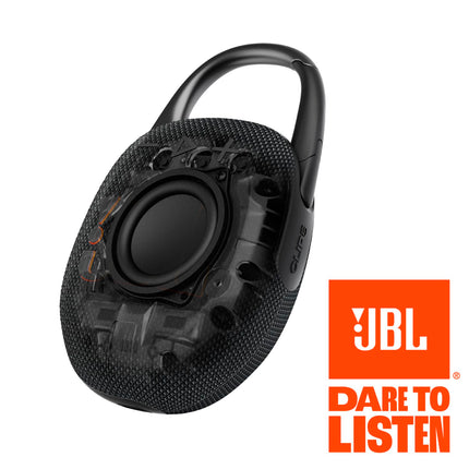 JBL Clip 5 - Altavoz Bluetooth ultraportátil, impermeable y a prueba de polvo, Gran sonido Pro con bajos potentes, Mosquetón integrado, Hasta 12 horas de reproducción, Fabricado en parte con materiales reciclados (Azul)