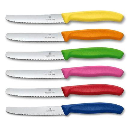 Victorinox Swiss Stainless Steel 6 Piece Round 4.5