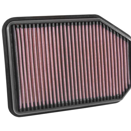 K&N Engine Air Filter: High Performance, Premium, Washable, Panel Filter: 2007-2018 (Wrangler, Wrangler III), 33-5023