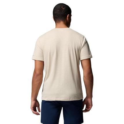 Columbia Men's Thistletown Hills Short Sleeve, Ancient Fossil Heather, 6X Big
