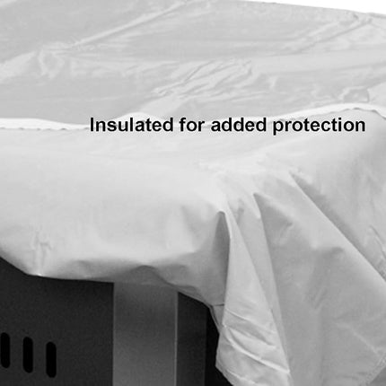 Hiland HVD-TGTCV-P Cover for Triangle Glass Tube Heater, 94", Paprika