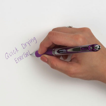 Pentel BL77-V Bolígrafo de tinta líquida - Bolígrafos de tinta líquida (Violeta, Violeta)