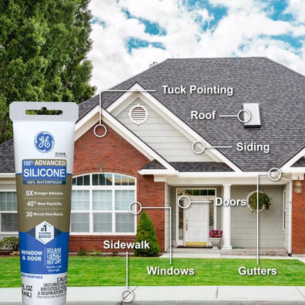 Silicone 2 Advanced Window & Door-Squeeze Tube