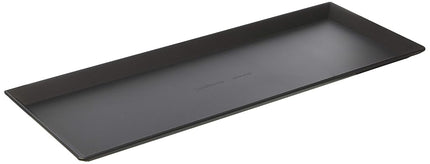 LloydPans Kitchenware Hard Anodized 5 Inch by 15 Inch Flatbread Pizza Pan Made in The USA, Black