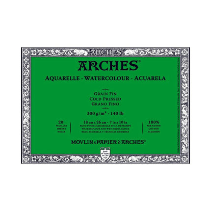 Arches Winsor Newton Watercolor Cold Pressed Paper