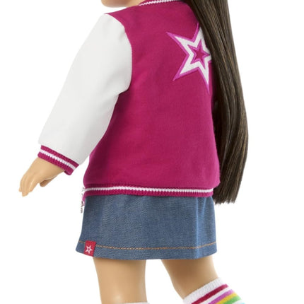 American Girl Truly Me 18-inch Doll #130 with Brown Eyes, Straight Black-Brown Hair, Light-to-Medium Skin, for Ages 6+