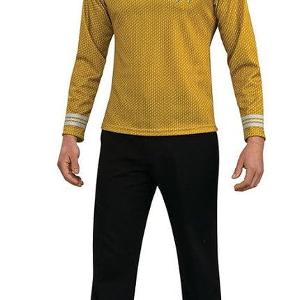 Rubies Star Trek Gold Shirt Fancy Dress (XL)