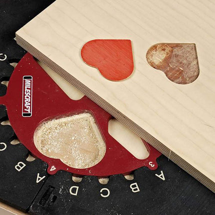 Milescraft Design & Inlay Kit for Woodworking Routers Imperial