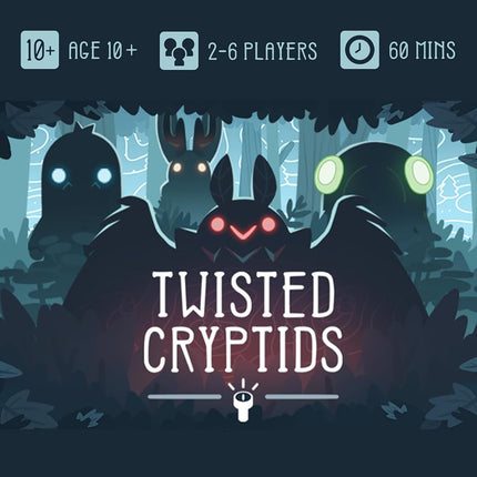 Tee Turtle | Twisted Cryptids | Strategic Bluffing Game | 2-4 Players, Ages 10+