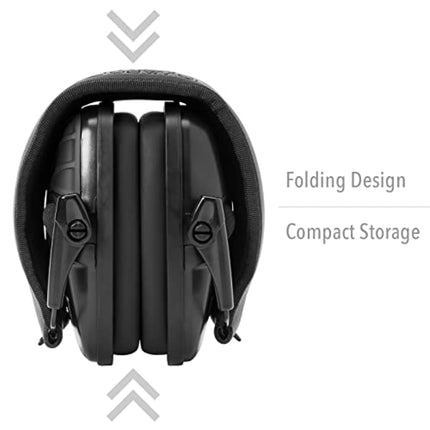 Howard Leight by Honeywell Impact Sport Sound Amplification Electronic Earmuff, Black
