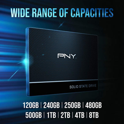 PNY CS900 250GB Internal SSD SATA III 2.5"