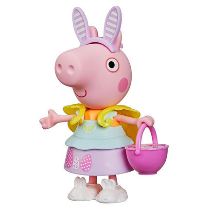 Peppa Pig Springtime Dress-Up Figure with 6 Easy-O