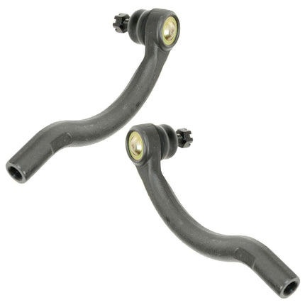 TRQ Outer Driver and Passenger Side Tie Rod Set 2 Piece