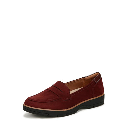 Dr. Scholl's Shoes Women's Nice Day Loafer, Cali Wine Microfiber, 8 UK