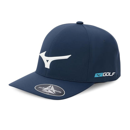 Mizuno Women's Tour Delta Fitted Hat, Navy, X-Large