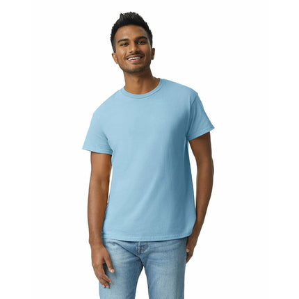Gildan Men's Ultra Cotton T-Shirt, Style G2000, Multipack, Light Blue (3-Pack), XXL (Pack of 3)