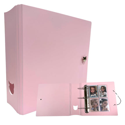 MEOWCAFE K-Keep A5 Wide 2 INCH Binder, Large Capac
