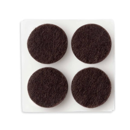 Scotch FP821-44NA 1 Inch Felt Easy to Open Packaging, Brown, 44 Pads