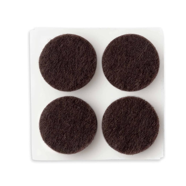 Scotch FP821-44NA 1 Inch Felt Easy to Open Packaging, Brown, 44 Pads