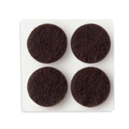 Scotch FP821-44NA 1 Inch Felt Easy to Open Packaging, Brown, 44 Pads