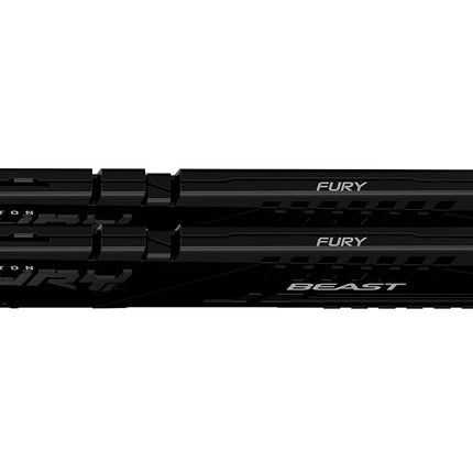 Kingston FURY Beast Black DDR5 32GB (2x16GB) 5600MT/s CL40 DIMM Desktop Gaming Memory Kit of 2 Intel XMP - KF556C40BBK2-32