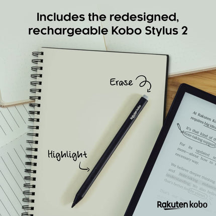 Kobo Elipsa 2E eReader + Stylus 2, 10.3” Touchscreen, 32GB