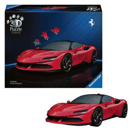 Ravensburger 3D Puzzle Iconics: Ferrari SF90 Stradale - Ages 8+
