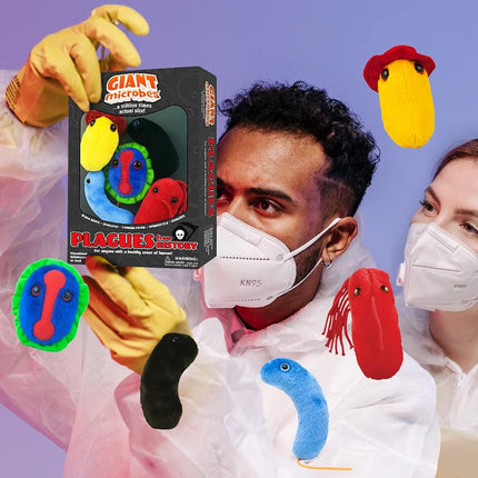 GIANTmicrobes Themed Gift Box - Plagues from History