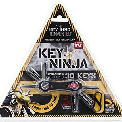 Key Ninja - Organize up to 30 keys, dual LED light