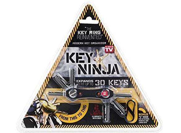 Key Ninja - Organize up to 30 keys, dual LED light