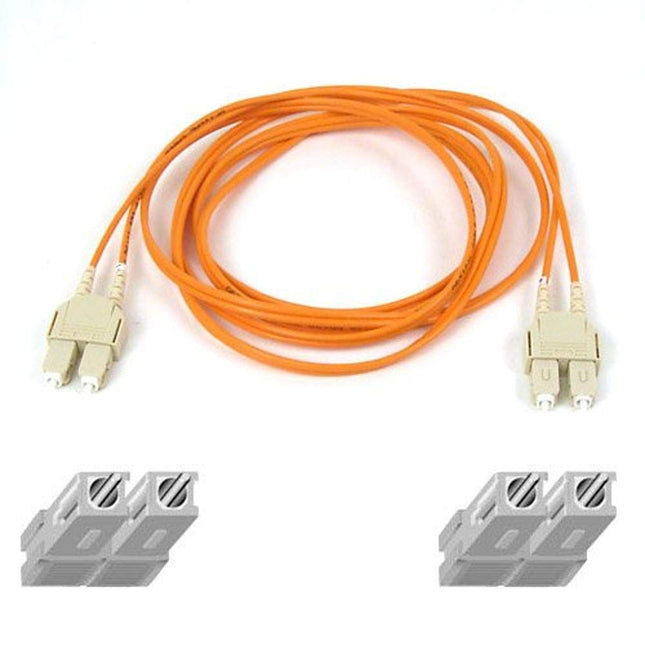 Belkin A2F20277-03M 3ft Fiber Optic Patch Cord Sc/
