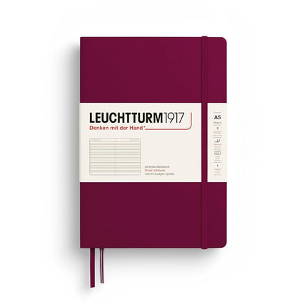 Notebook Medium (A5) Ruled, Hardcover, 251 Numbere
