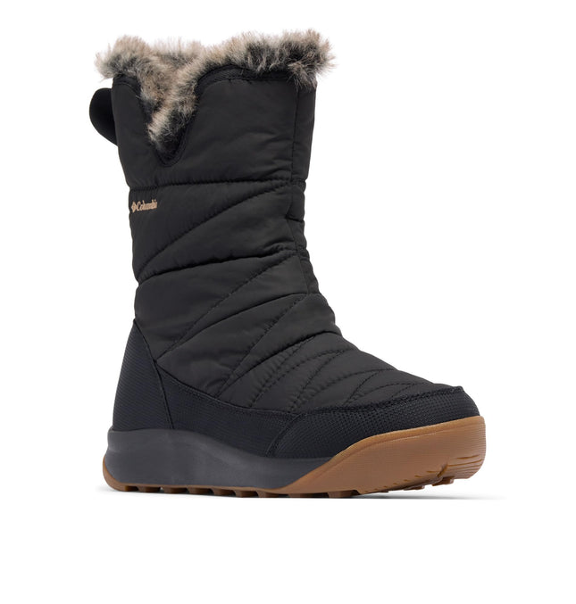 Columbia Women's Minx Slip V Snow Boot, Black/Elk,