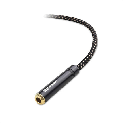 Cable Matters Braided Long 1/4 Inch Extension Cable 25 ft (1/4 TRS to 1/4 Inch Male to Female Cable)