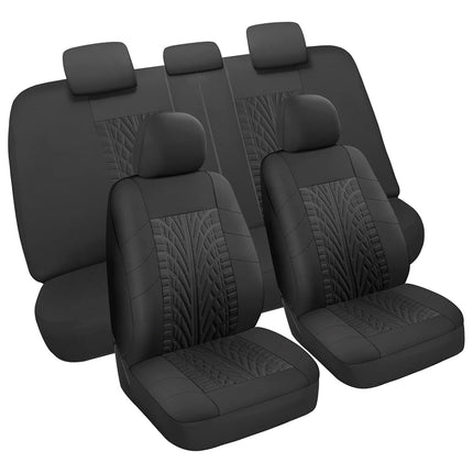 VarCozy Car Seat Covers Full Set, Front Seat Cover
