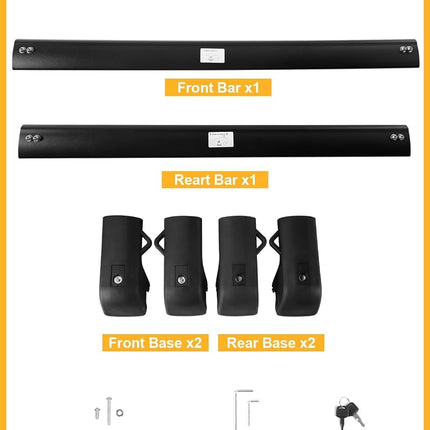 Tuyoung 300lbs Roof Rack Cross Bars for Nissan Pathfinder 2013-2021